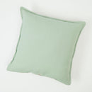Stripe Cotton Cushion Cover | Sage | 16x16 Inches