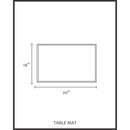 Stripe Cotton Tablemats | Sage | Set of 4