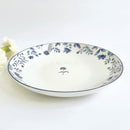 Porcelain Eden Pasta Plate | Blue