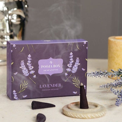 Lavender Incense Cones | Dhoop Cones