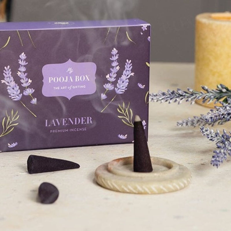 Lavender Incense Cones | Dhoop Cones