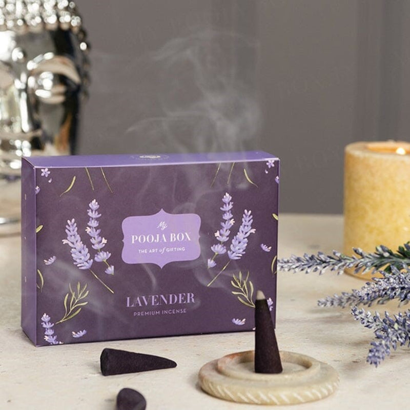 Lavender Incense Cones | Dhoop Cones