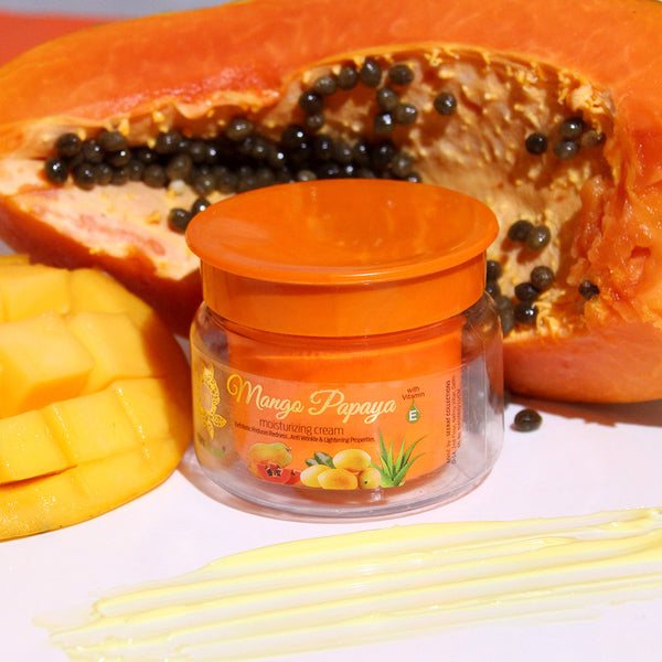 Moisturizing Cream | Mango Papaya | Reduces Redness & Anti Wrinkle | 80 g