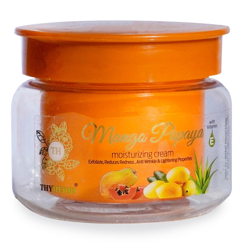 Moisturizing Cream | Mango Papaya | Reduces Redness & Anti Wrinkle | 80 g