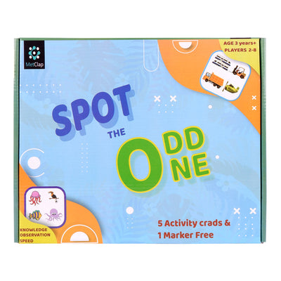 Learning Toys for Kids | Odd the Spot One Game | Multicolour