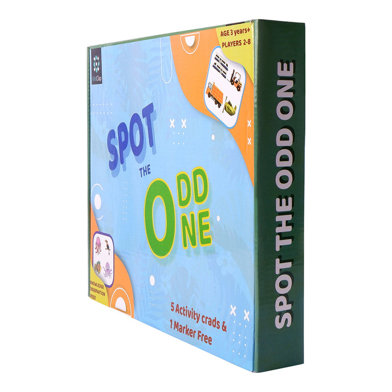 Learning Toys for Kids | Odd the Spot One Game | Multicolour