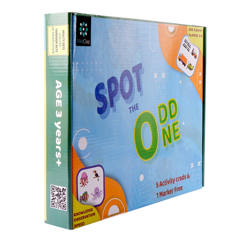 Learning Toys for Kids | Odd the Spot One Game | Multicolour