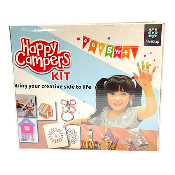 DIY Kit for Kids | Happy Campers | Multicolour