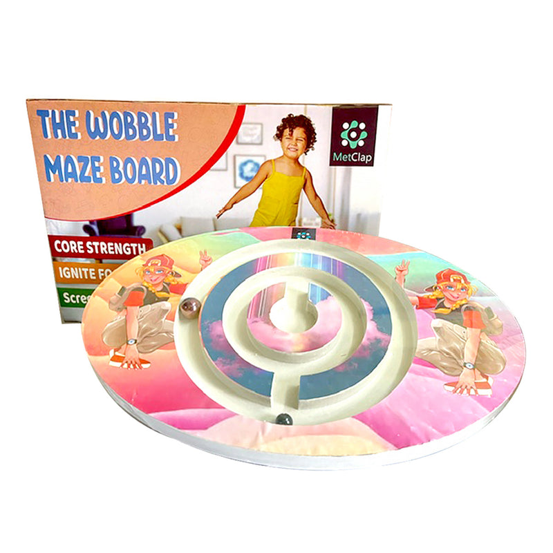 Wooden Toys for Kids | Wobble Board | Multicolour