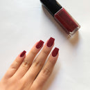 Maroon Nail Polish | Vegan | Merlot | 10 ml