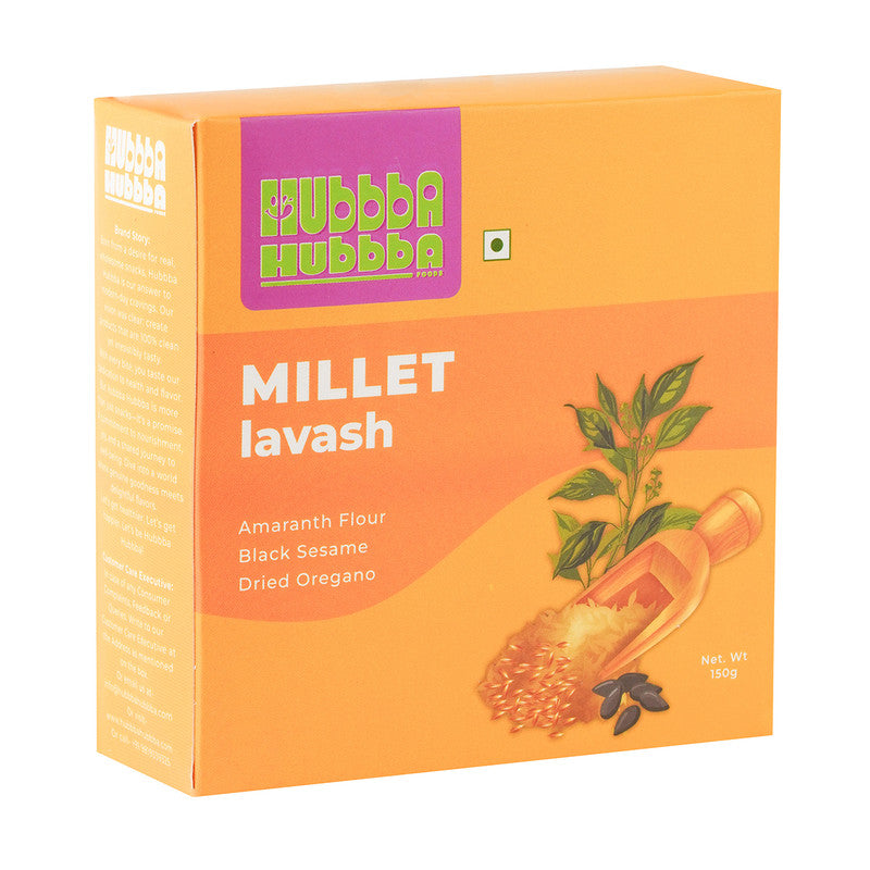 Millet Lavesh | Amaranth Flour & Black Sesame | 150 g