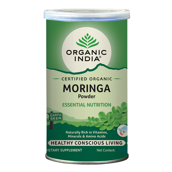 Organic India Moringa Powder | 100 g | Pack of 2