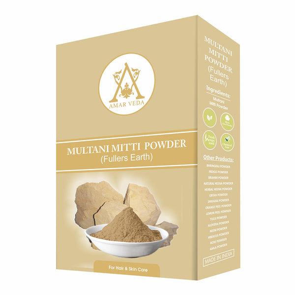 Natural Multani Mitti Powder | Face Pack | Brightening for Face, Skin & Hair | 100 g