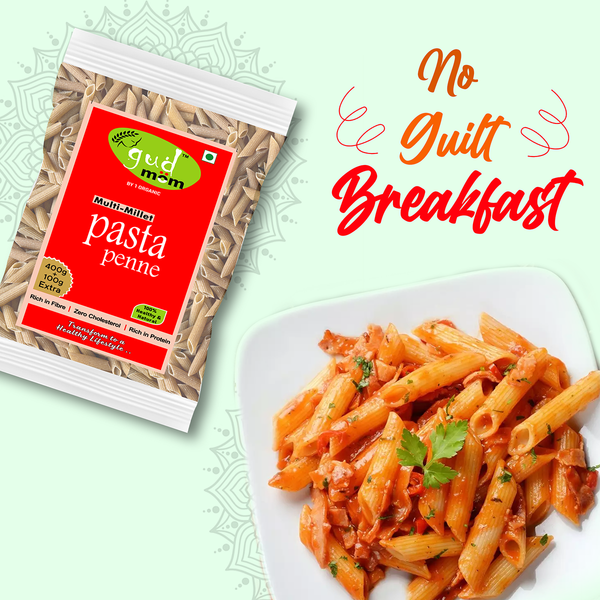 Pasta Penne | Multi Millet | Rich In Protein | 500 g