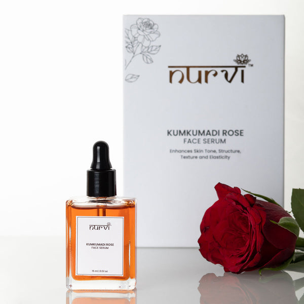 Kumkumadi Rose Face Serum | Rejuvenates Skin | 15 ml