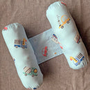 Cotton Baby Pillow | Anti Roll Pillow | Blue