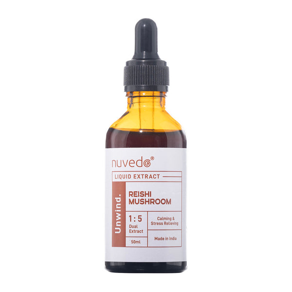 Reishi Mushroom | Liquid Extract | Unwind | Calming & Stress Relieving | 50 ml