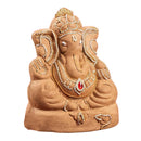 Panchgavya Ganesha Idol For Pooja Room | with Temple Box & Pooja Kits | Set of 4