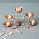 Brass Lotus Urli | Golden