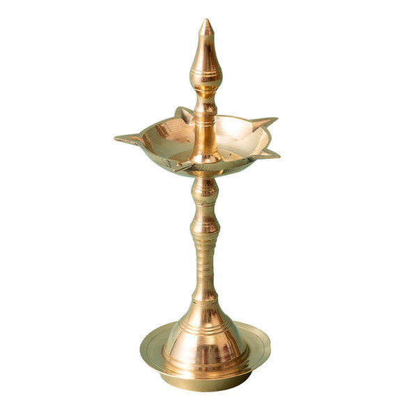 Brass Diya Stand | Golden Finish