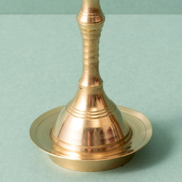 Brass Diya Stand | Golden Finish