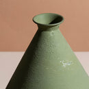 Metallic Vase | Elegant | Sage Green