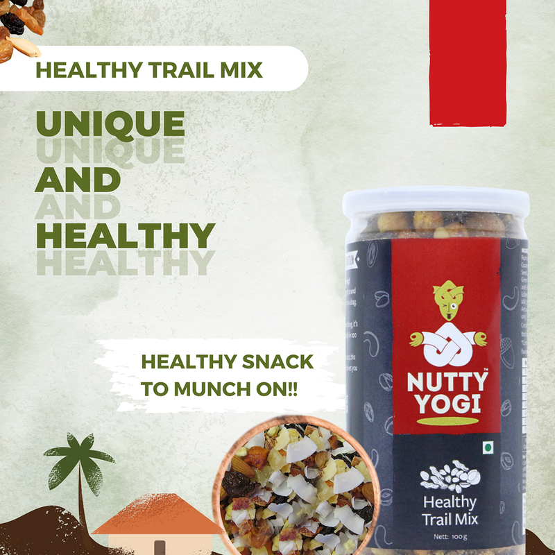 Healthy Trail Mix | High in Magnesium | Pack of 2 | 100 g Each