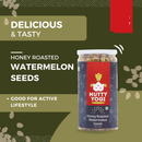 Honey Roasted Watermelon Seeds | High Dietary Fiber | Pack of 2 | 100 g Each