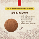 Dark Hot Chocolate | Rich in Calcium | Pack of 2 | 125 g Each