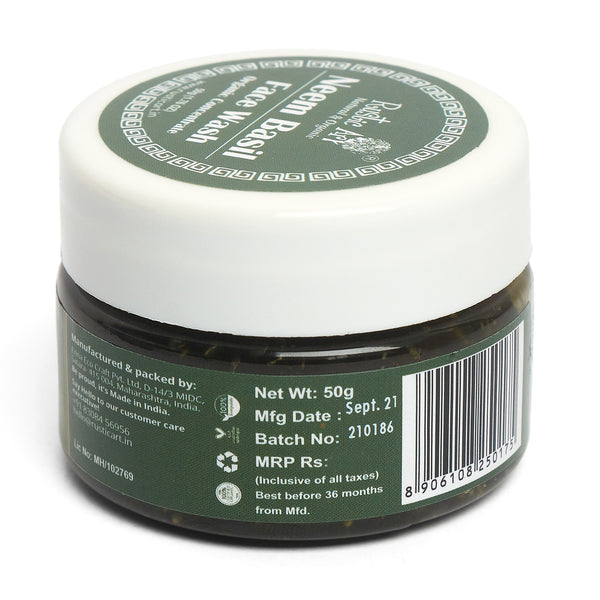 Organic Neem Basil Face Wash Concentrate | 50 g