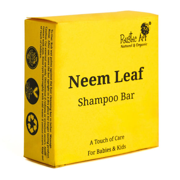 Neem Leaf Hair Cleansing Bar For Babies & Kids | 75 g