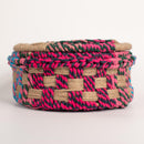 Jute Trinket Box | Storage Organiser | Multicolour | 20 cm