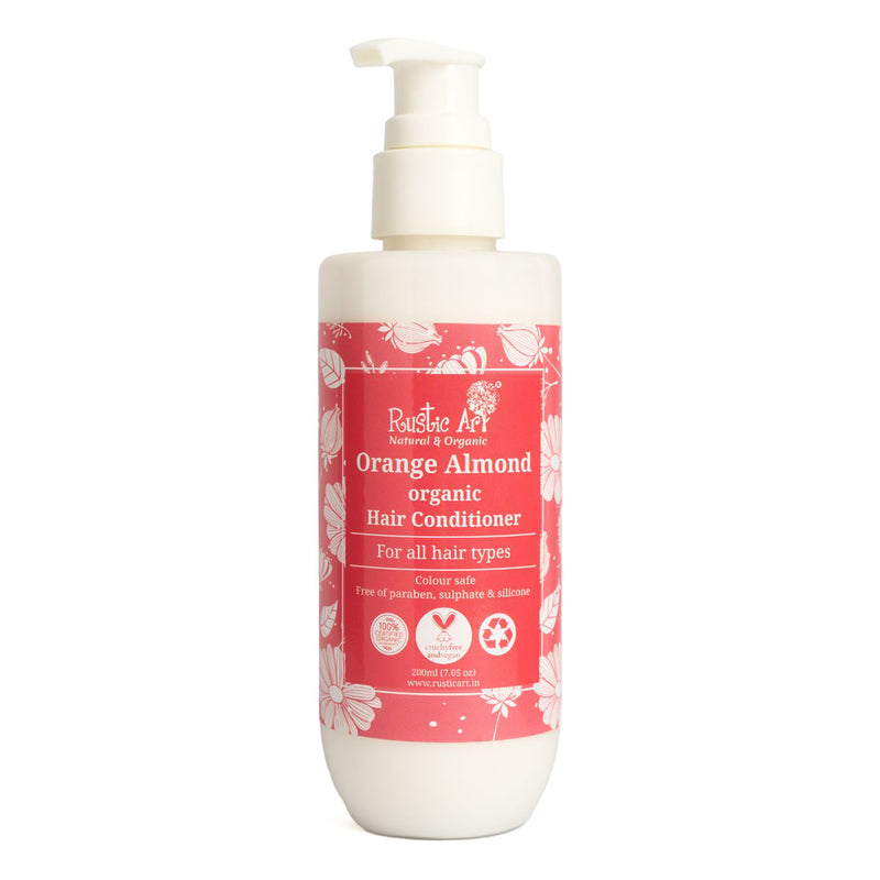 Orange Almond Hair Conditioner | For Natural Gloss | 200 ml