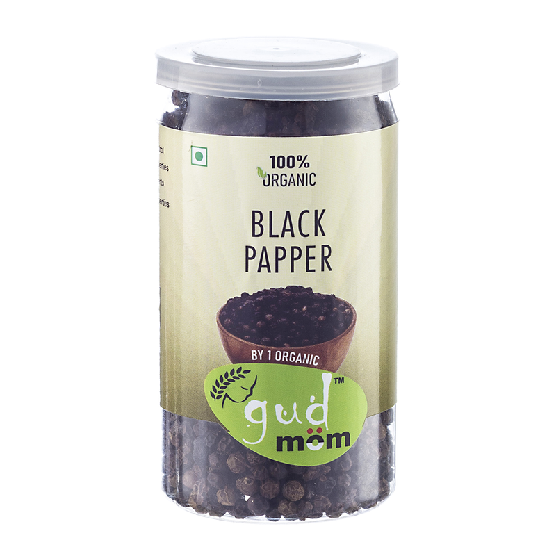 Black Pepper | Kali Mirch | Organic | 100 g