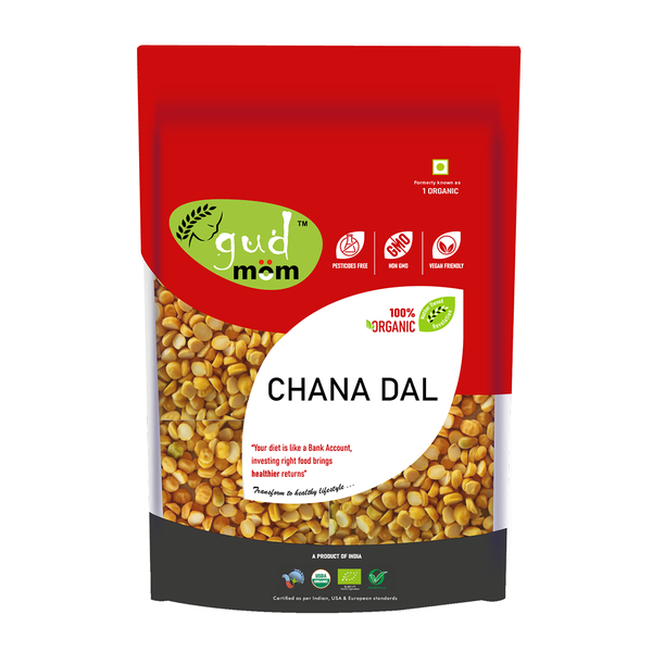 Chana Dal | Organic | 500 g | Pack of 2