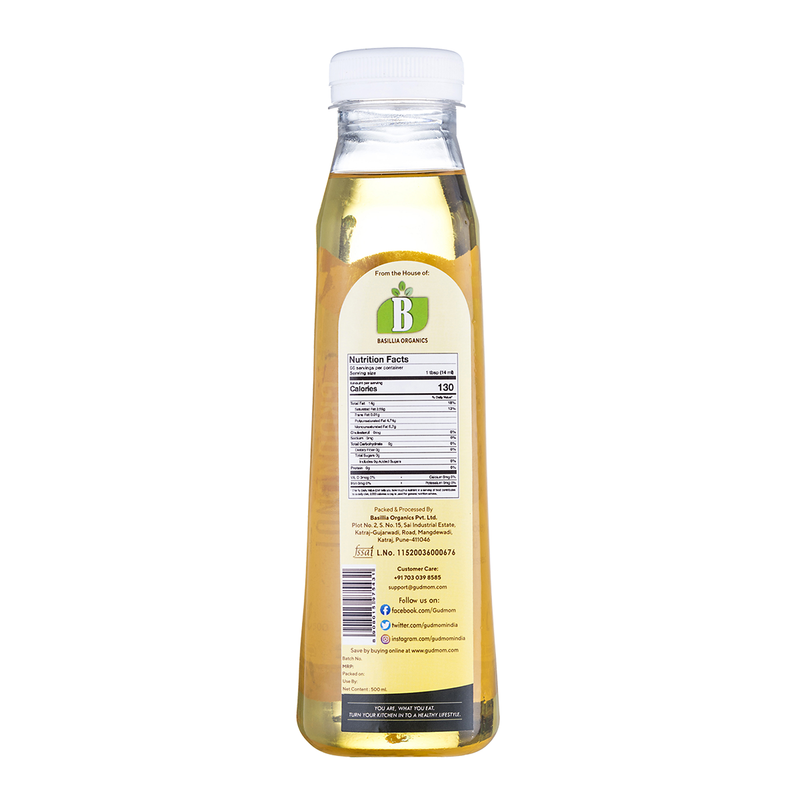 Groundnut Oil | Cold Pressed | Organic | 1 Litre