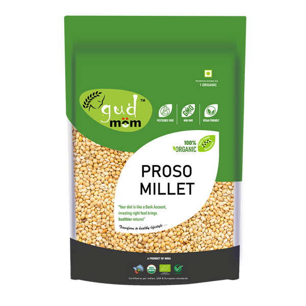 Proso Millet | Chena Millet | Organic | High Protein & High Fiber | 500 g