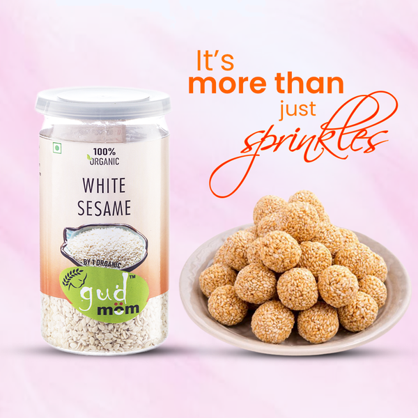 White Sesame | Safed Til | Organic | 100 g