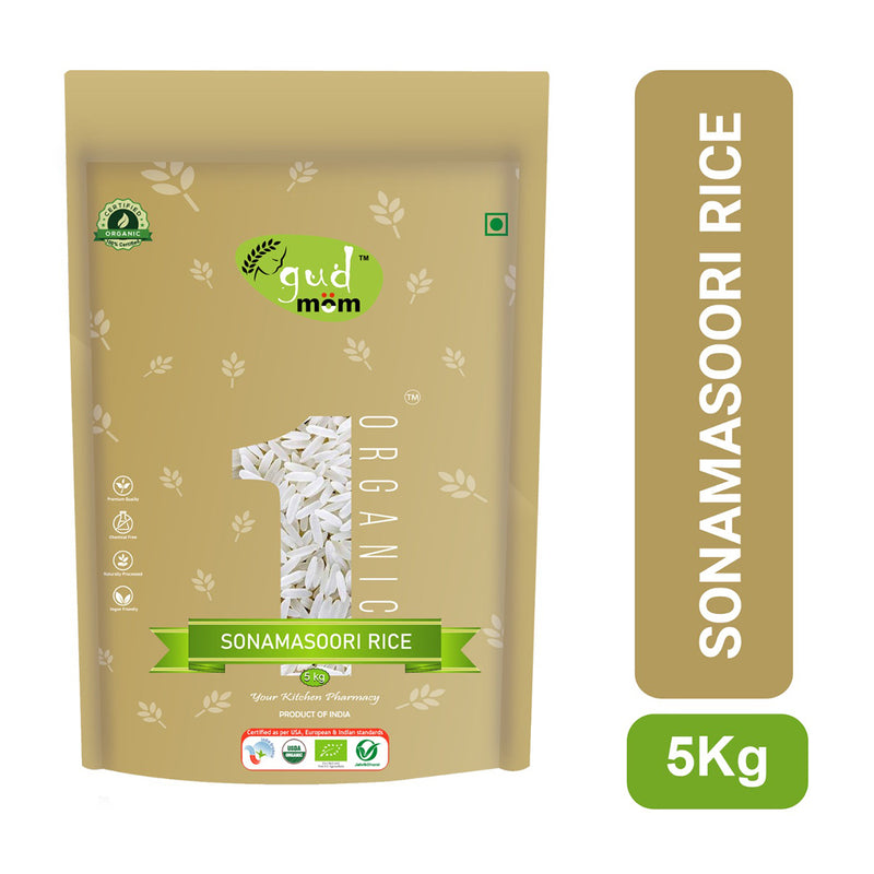 Sona masoori Rice | Organic | 5 Kg