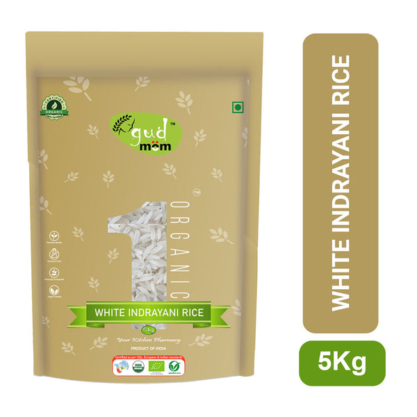 White Indrayani Rice | Organic | 5 Kg