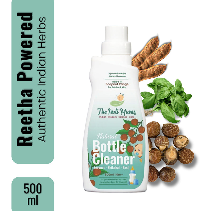 Baby Bottle Cleaner Liquid | Toy Cleaner | Soapnut Powered | 500 ml