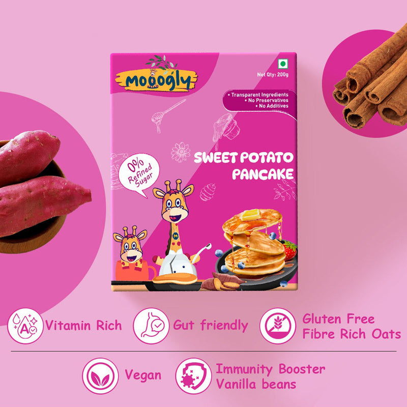 Kids Healthy Snacks | Sweet Potato Pancake Mix | 200 g