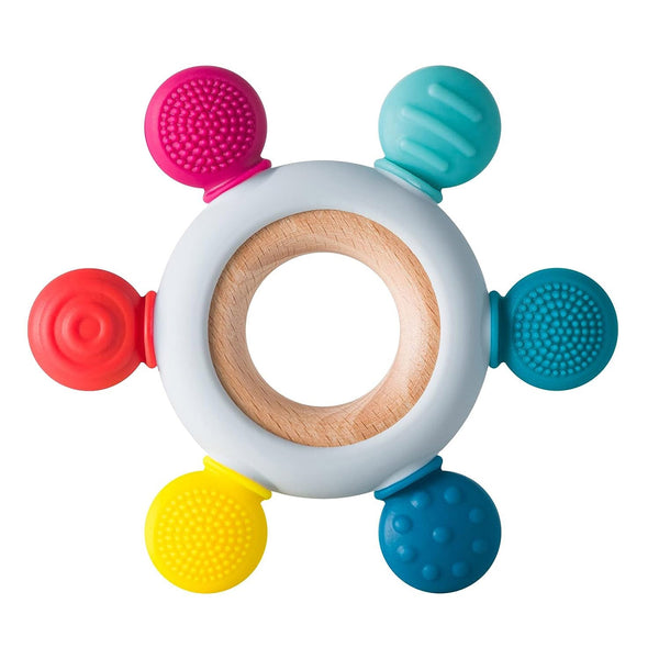 Wooden Baby Teether | Bpa Free