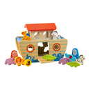 Wooden Wild Cruise Toy Set | Animal Transport Ship & Adventure | Multicolour | 15 Pcs