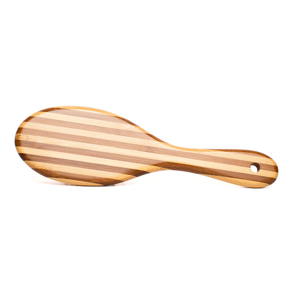 Tulda Bamboo Paddle Hairbrush | Detangles Gently | Brown