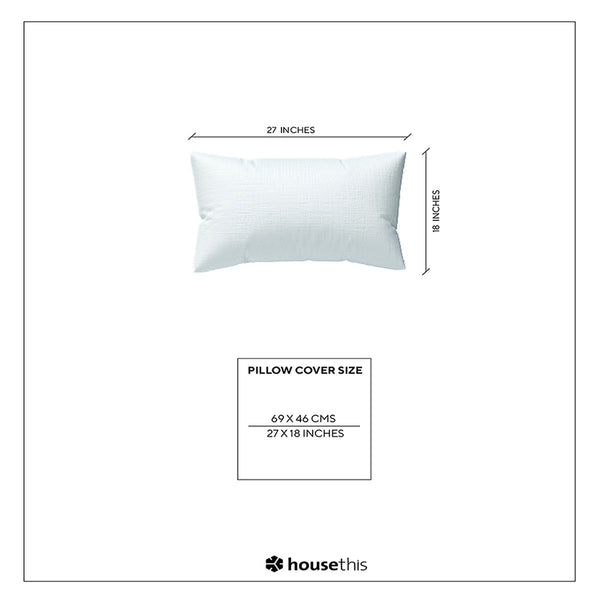 Cotton Pillow Covers | Solid Design | Off White