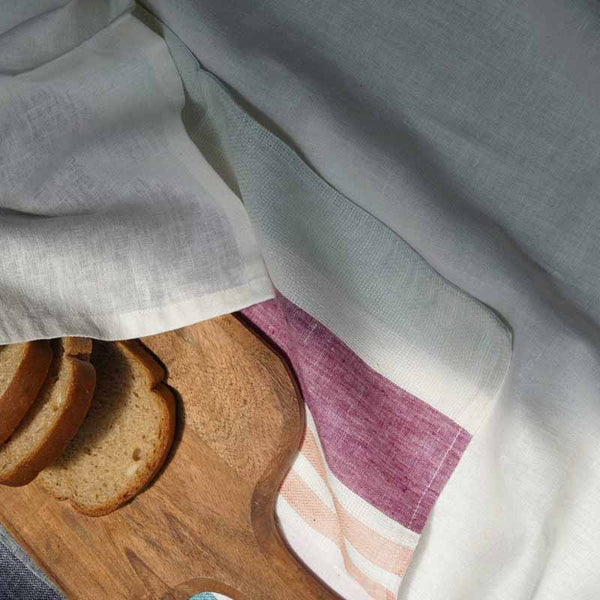 Linen Table Mats | Placemats | Striped | Multicolour
