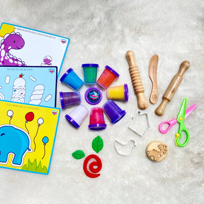 Dough Play Kit for Kids | Power Kit | Set of 18