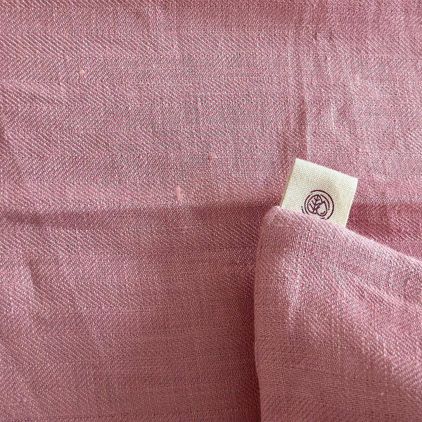 Hemp Bed Sheet Set | King Size | Pastel Pink