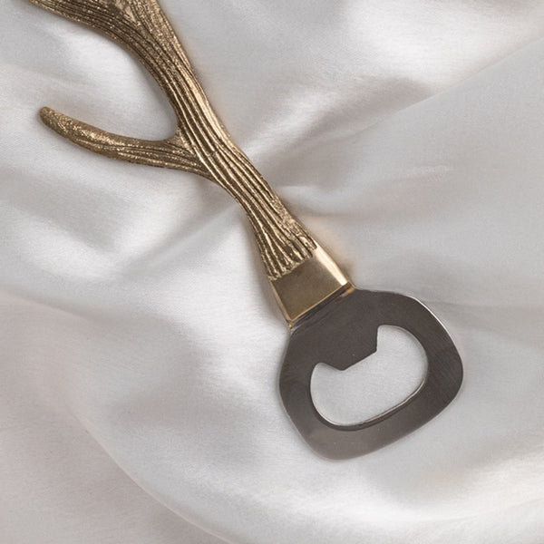 Brass Bottle Opener | Gold | 6 inches